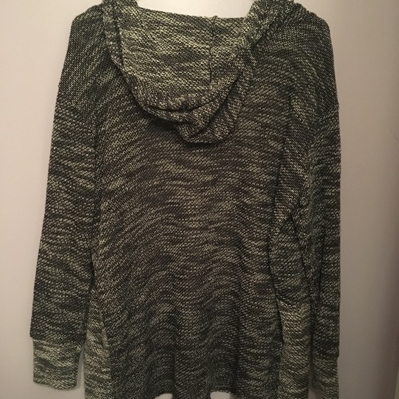 Urban Outfitters Black Moon Long Zip Up Cardigan - Picture 6 of 6